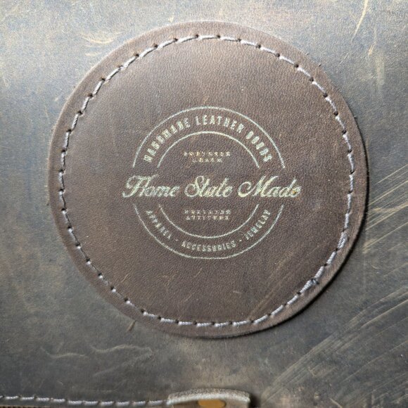 Home State Made - Bicoastal Handmade Leather Backpack - Tobacco main image 5